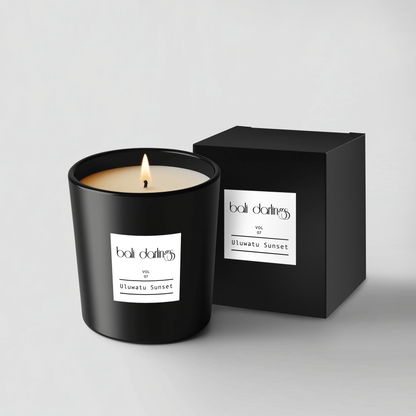 Bali Darlings Premium Scented Candle - Vol 07 Uluwatu Sunset 150 g